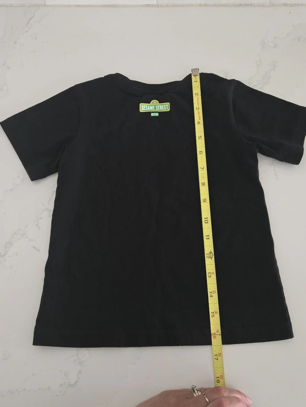 Kith Kids x Sesame Street Family Tee Black 4T Toddler Elmo Cookie Monster Tshirt - Picture 11 of 12